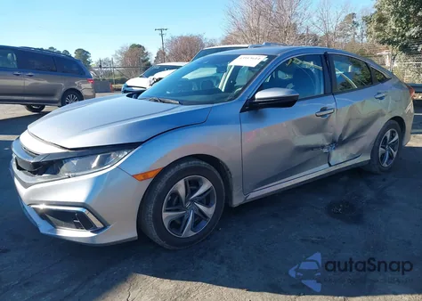 2020 Honda Civic Lx z USA, uszkodzony, nr VIN 2HGFC2F62LH597940